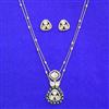 Kundan Classic Pendant Set With Carat Gold Plating