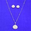 Kundan Classic Pendant Set With Carat Gold Plating