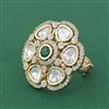 Kundan Classic Ring With Carat Gold Plating