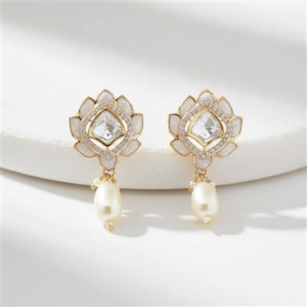 Kundan Tops With Carat Gold Plating