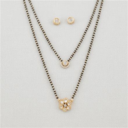 Kundan Classic Mangalsutra With Carat Gold Plating