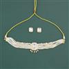 Kundan Choker Necklace Set With Carat Gold Plating