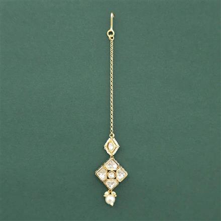 Kundan Classic Tikka With Carat Gold Plating