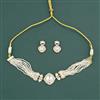 Kundan Choker Necklace Set With Carat Gold Plating