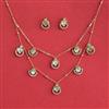 Kundan Classic Necklace With Carat Gold Plating