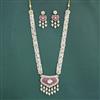 Kundan Moti Pendant Set With Carat Gold Plating