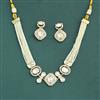 Kundan Choker Necklace Set With Carat Gold Plating