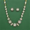 Kundan Choker Necklace Set With Carat Gold Plating