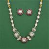 Kundan Choker Necklace Set With Carat Gold Plating
