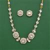 Kundan Choker Necklace Set With Carat Gold Plating