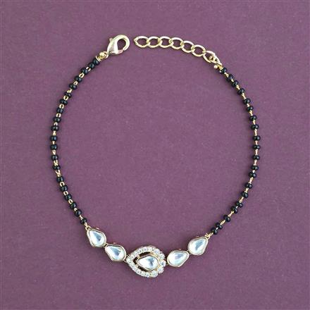 Kundan Adjustable Ring With Carat Gold Plating