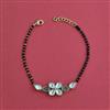 Kundan Adjustable Bracelet With Carat Gold Plating