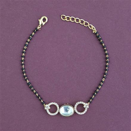 Kundan Adjustable Ring With Carat Gold Plating