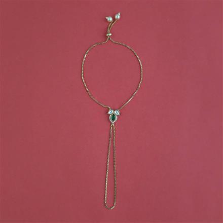 Kundan Classic Hath Pan With Carat Gold Plating