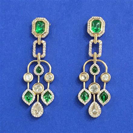 Kundan Classic Earring With Carat Gold Plating