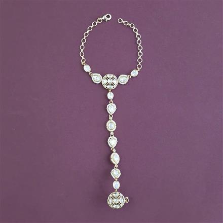 Kundan Classic Hath Pan With Carat Gold Plating