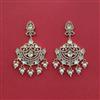 Kundan Moti Earring With Carat Plating