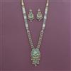 Kundan Classic Pendant Set With Mehndi Plating