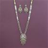 Kundan Classic Pendant Set With Mehndi Plating