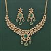 Kundan Classic Necklace Set With Carat Gold Plating