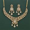 Kundan Classic Necklace Set With Carat Gold Plating