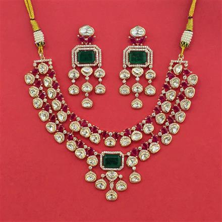 Kundan Classic Necklace With Carat Plating