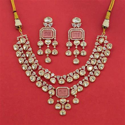 Kundan Classic Necklace With Carat Plating