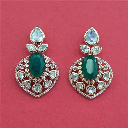 Kundan Classic Earring With Carat Plating