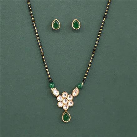 Kundan Classic Mangalsutra With Carat Plating