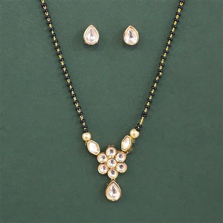 Kundan Classic Mangalsutra With Carat Plating