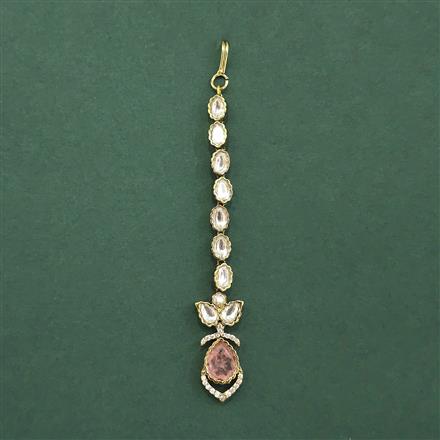 Kundan Classic Tikka With Mehndi Plating