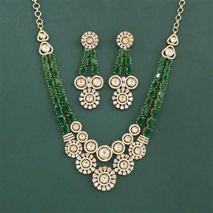 Kundan Classic Necklace With Carat Plating