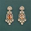 Kundan Classic Earring With Carat Plating