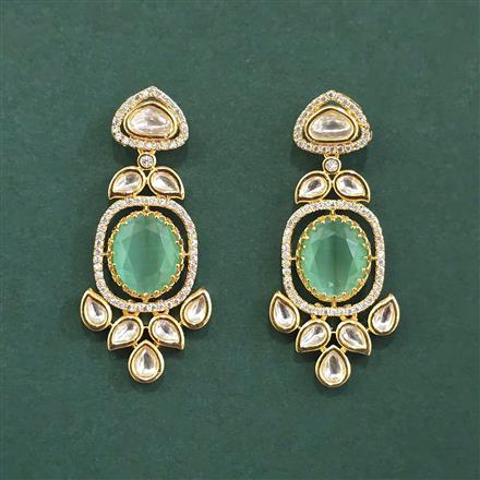 Kundan Classic Earring With Carat Plating