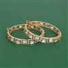 Kundan Openable Bangles With Carat Plating