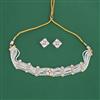 Kundan Choker Necklace Set With Carat Plating