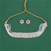 Kundan Choker Necklace Set With Carat Plating