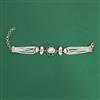 Kundan Adjustable Bracelet With Carat Plating