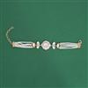Kundan Adjustable Bracelet With Carat Plating