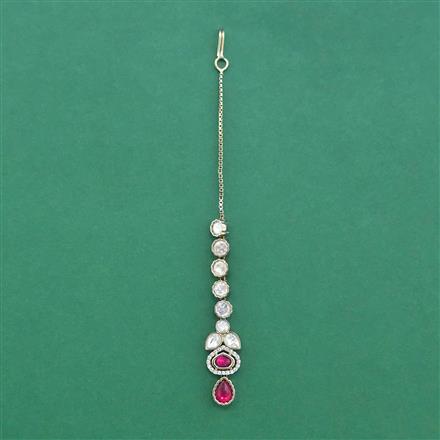 Kundan Classic Tikka With Mehndi Plating