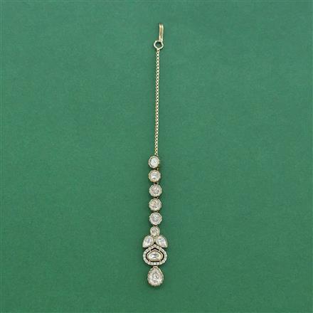 Kundan Classic Tikka With Mehndi Plating