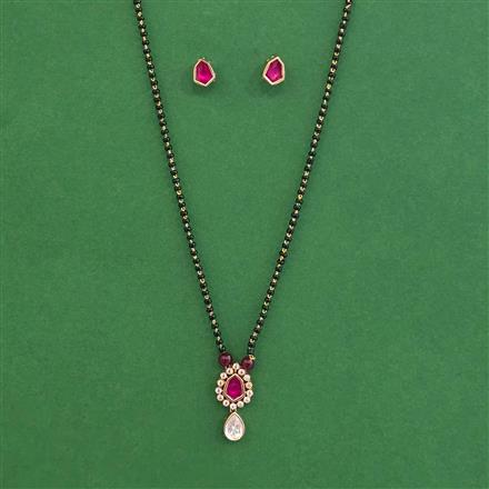 Kundan Classic Mangalsutra With Carat Plating
