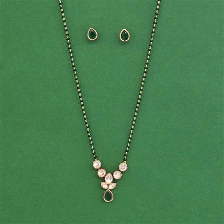 Kundan Classic Mangalsutra With Carat Plating