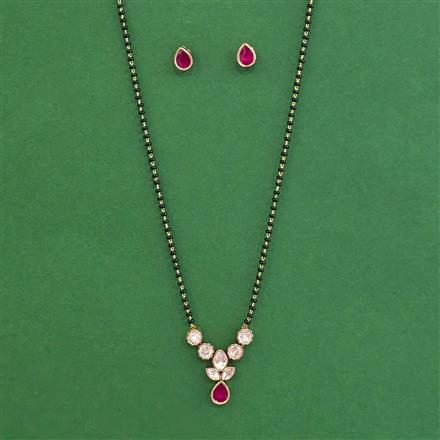 Kundan Classic Mangalsutra With Carat Plating