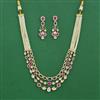 Kundan Classic Necklace Set With Carat Plating