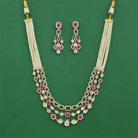 Kundan Classic Necklace Set With Carat Plating
