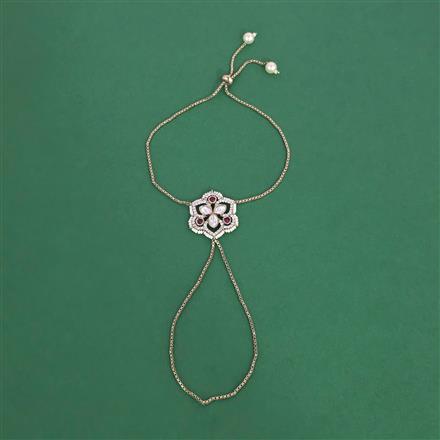 Kundan Classic Hath Pan With Mehndi Plating