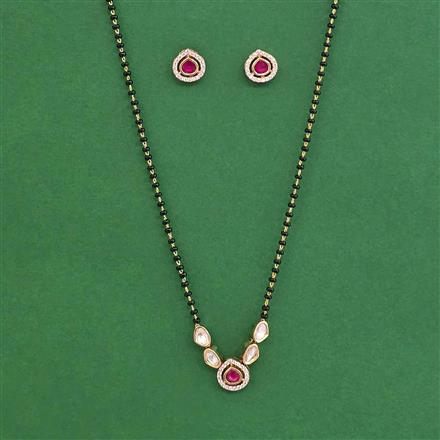 Kundan Classic Mangalsutra With Carat Plating