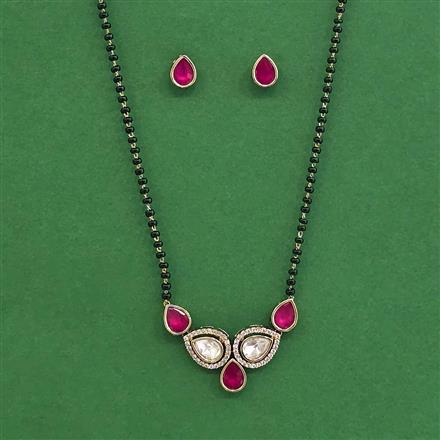 Kundan Classic Mangalsutra With Carat Plating