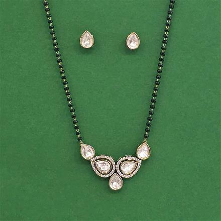 Kundan Classic Mangalsutra With Carat Plating